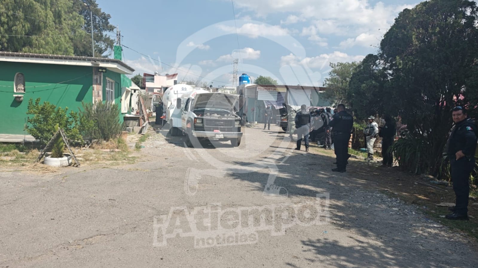 Fuga de gas revela banda de huachigaseros en Puebla: Hay 4 detenidos