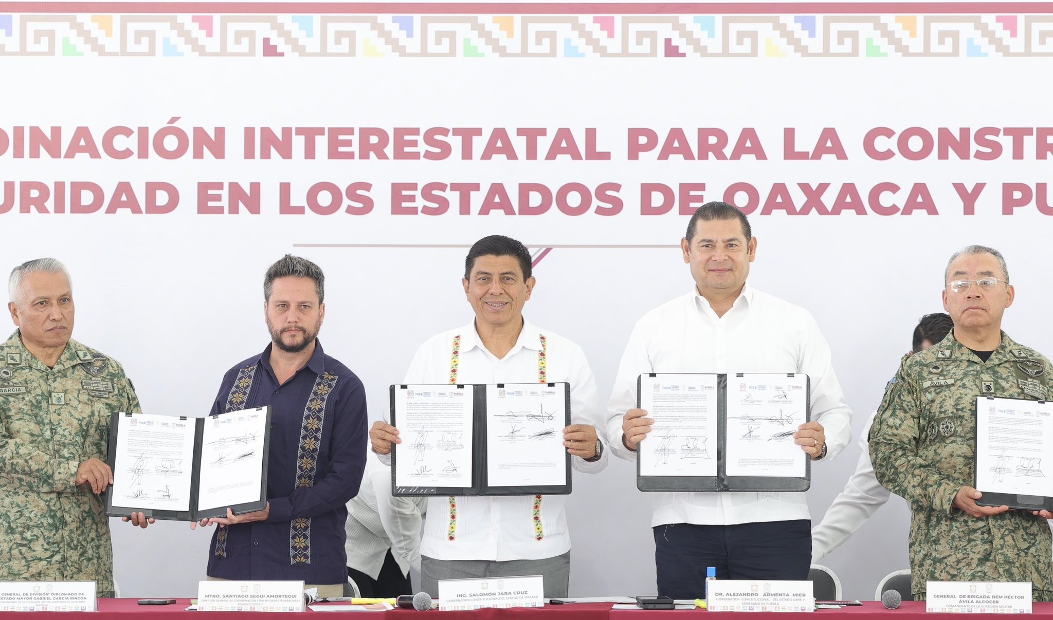 Puebla y Oaxaca refuerzan su seguridad con nuevo convenio