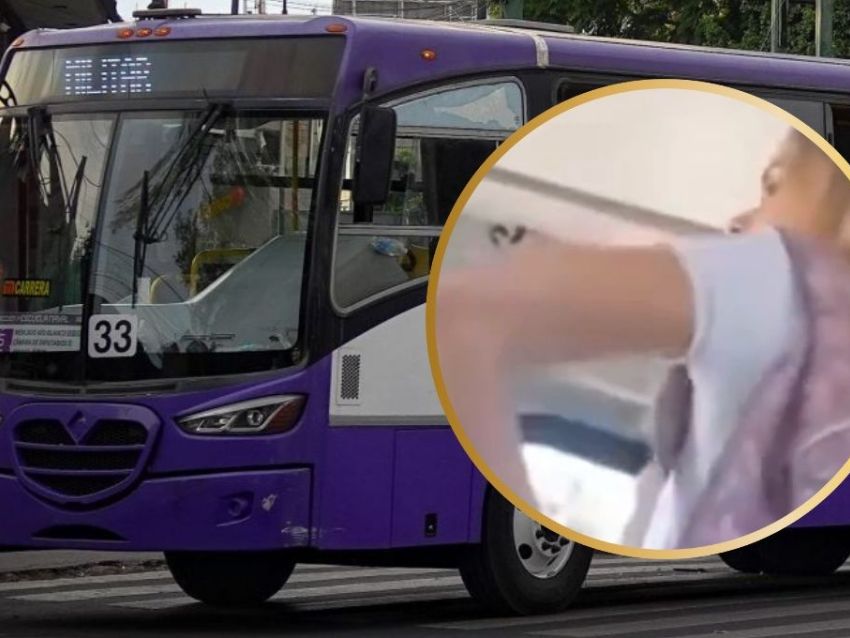 Pasajera mexicana baja a extranjera del autobús tras quejarse del pasaje