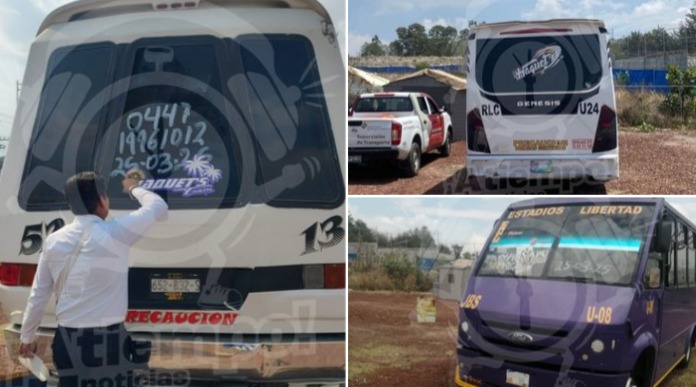 Revocan concesiones a unidades de transporte por participar en arrancones