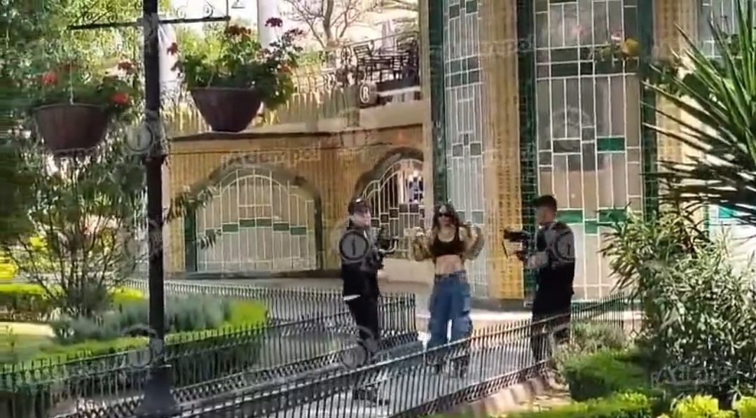 ¡Belinda vuelve a Puebla! Ahora es captada en Atlixco