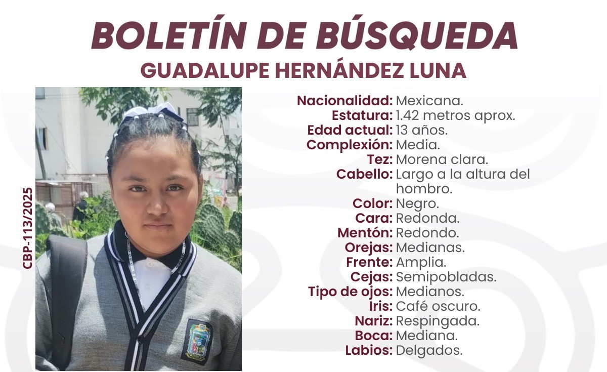 Bloqueo en San Felipe Hueyotlipan: exigen localizar a Guadalupe, de 13 años