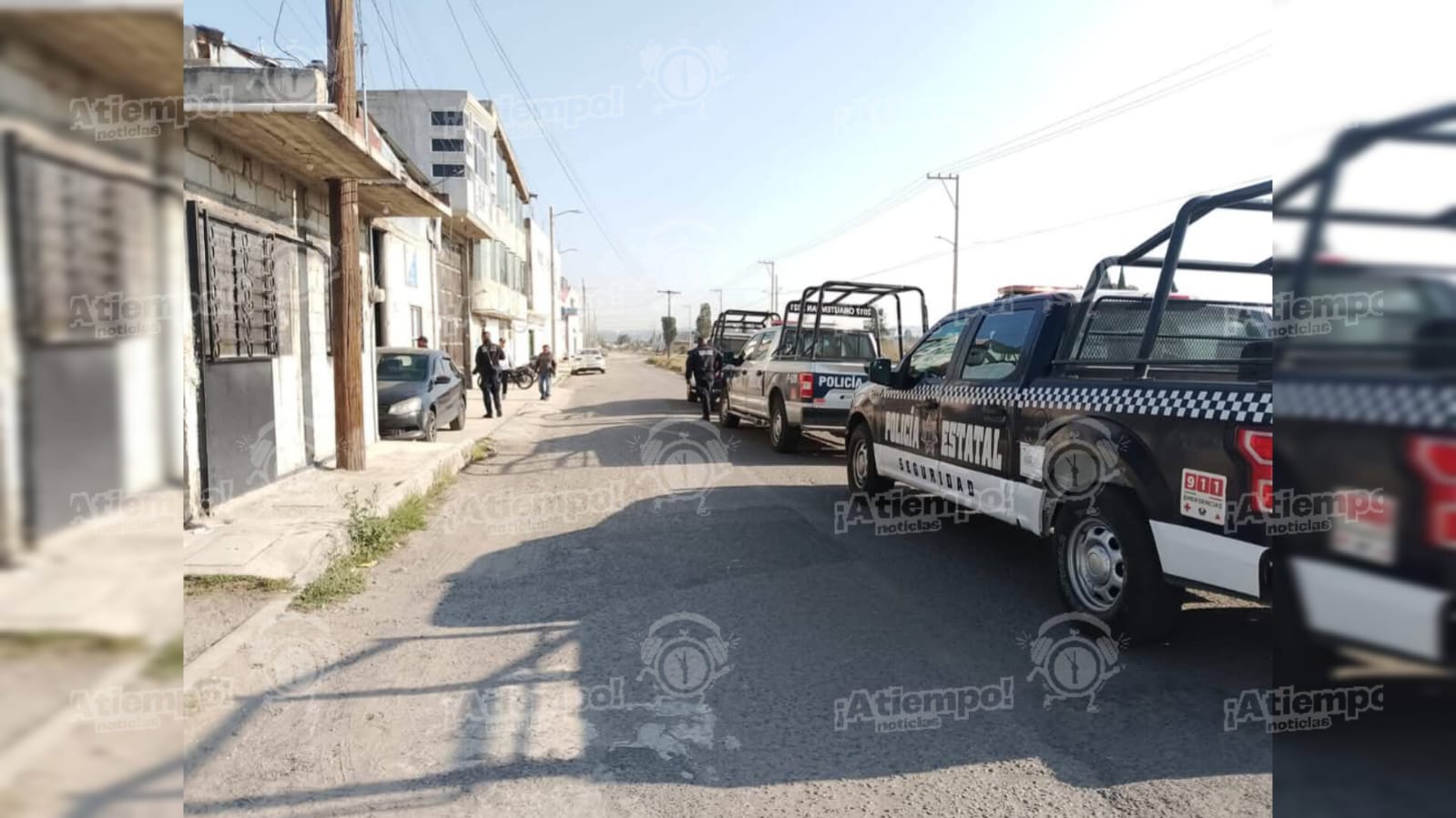 Violento atraco en Chiautempan: seis sujetos armados asaltan negocio de refrescos