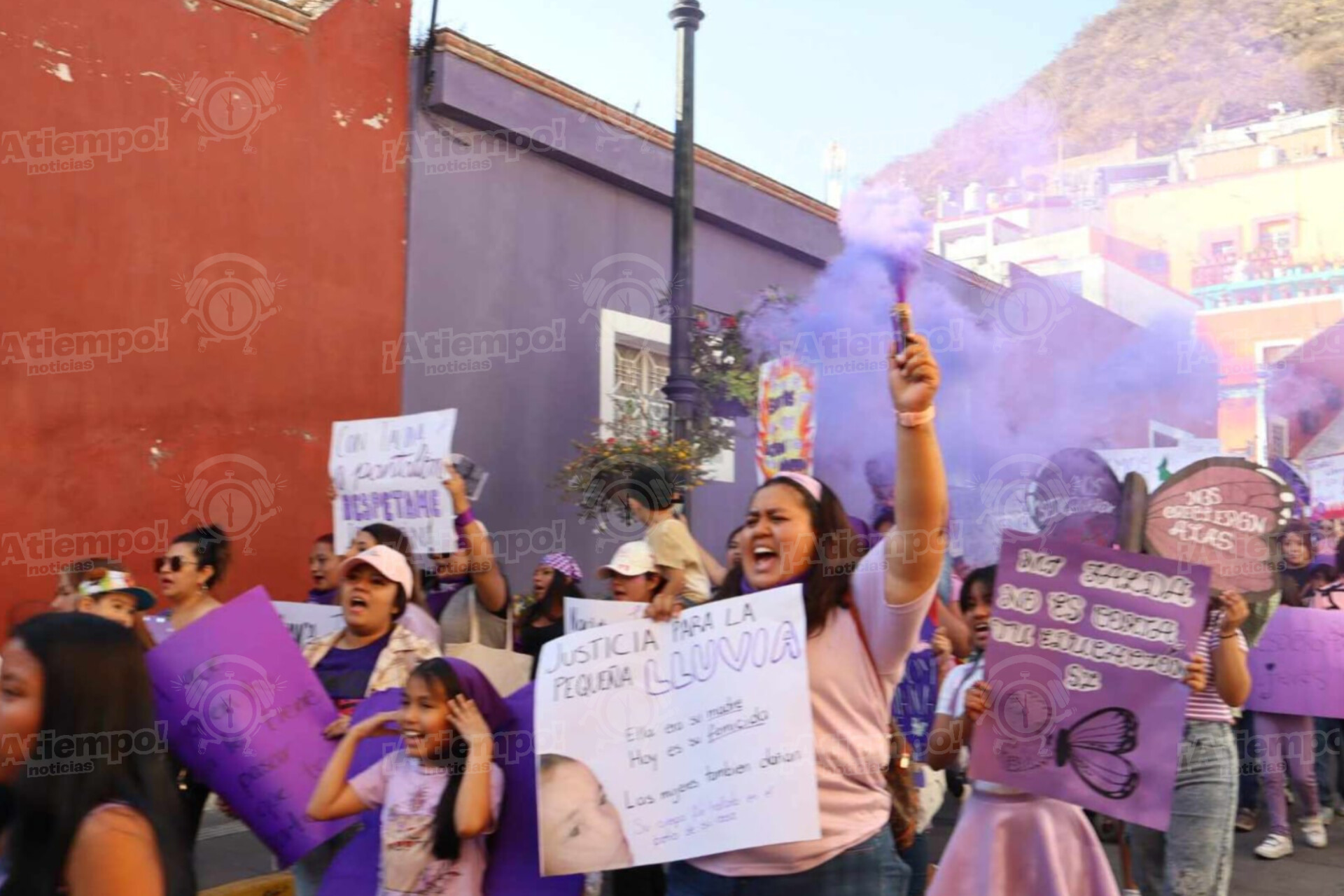 Mujeres en Atlixco exigen justicia y alto a la violencia