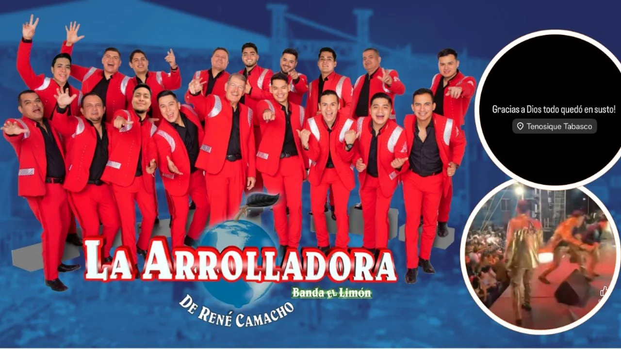 Detonaciones generan pánico durante concierto de La Arrolladora Banda El Limón