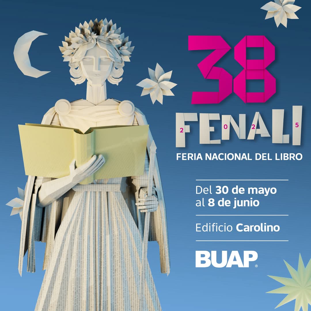 BUAP anuncia la 38 Feria Nacional del Libro
