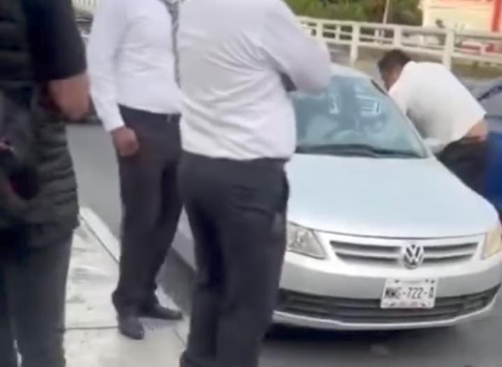 Agreden a automovilista en la CAPU tras confusión con conductor de Uber