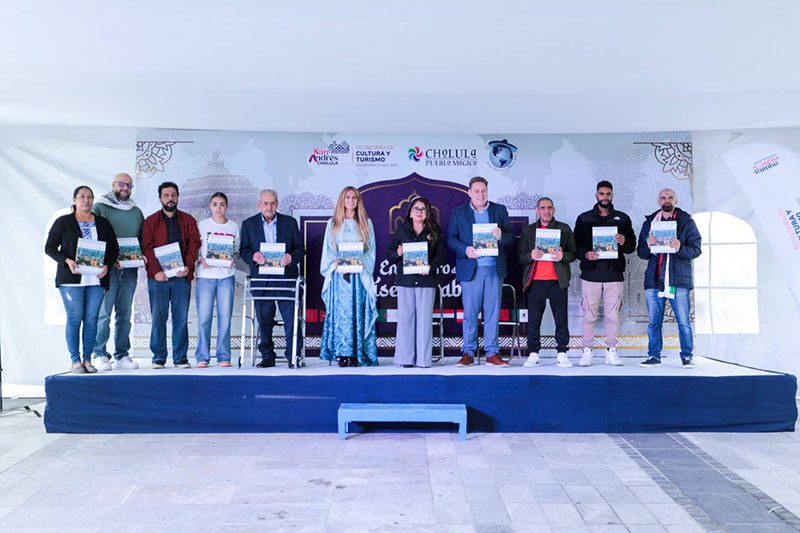 San Andrés Cholula inaugura Festival “Encuentro de Países Árabes”
