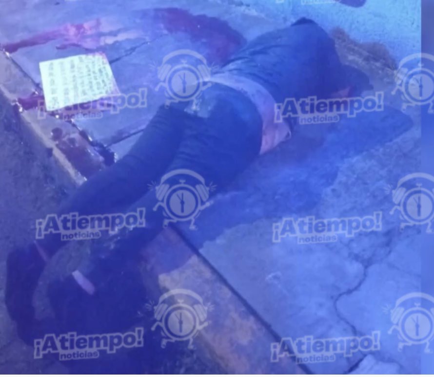 Localizan cadáver con mensaje en La Loma; FGE investiga presunta extorsión