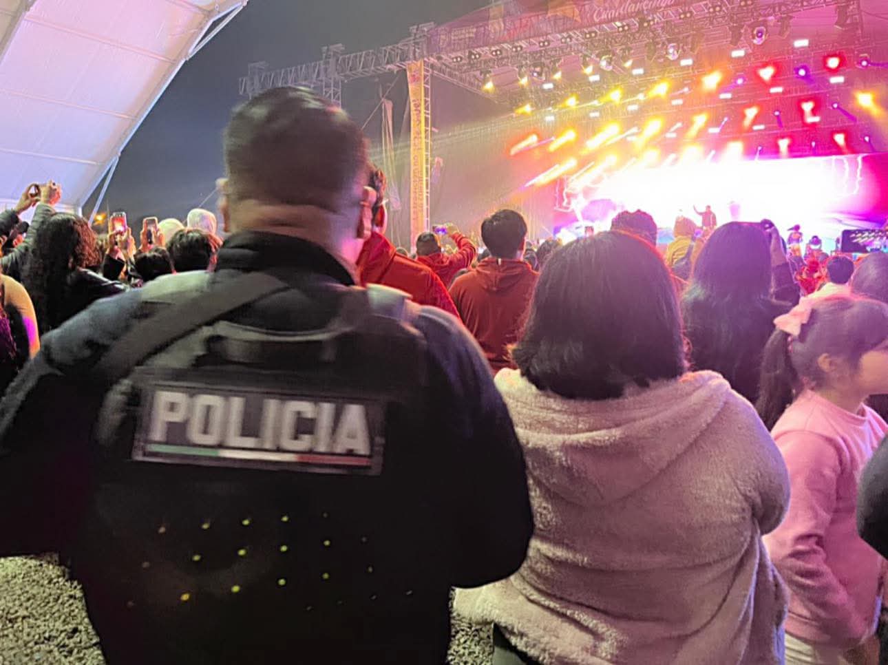 Implementan operativo de seguridad en la Feria de Cuautlancingo 2025