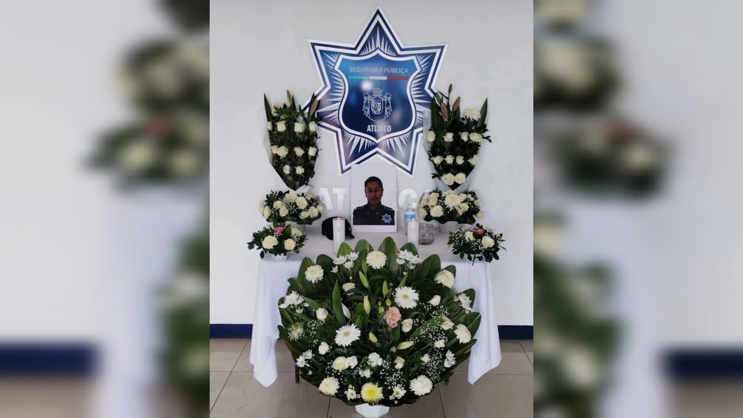 Despiden a policía de Atlixco fallece por complicaciones en embarazo.