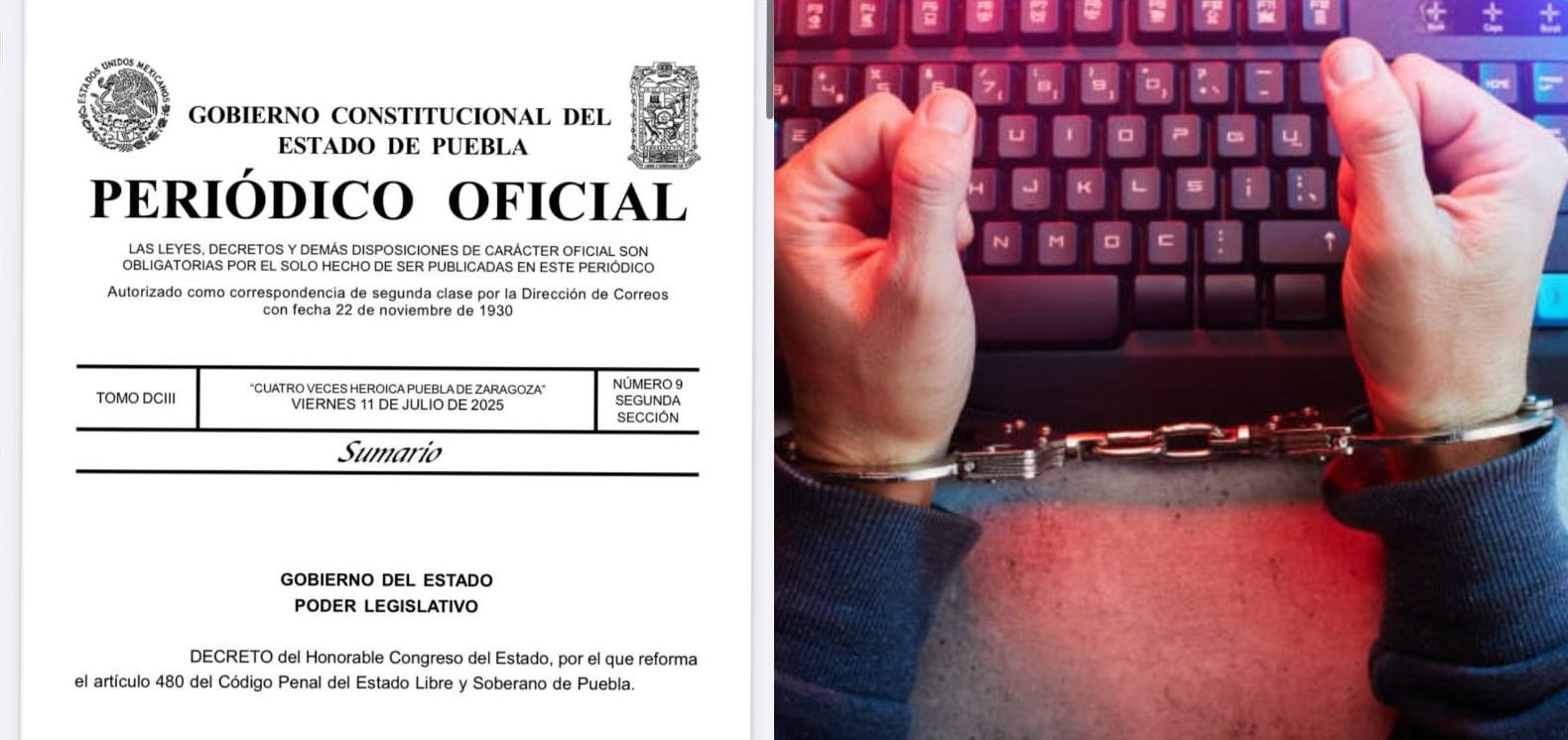 Aprueban modificaciones al artículo de ciberasedio en el Código Penal de Puebla.