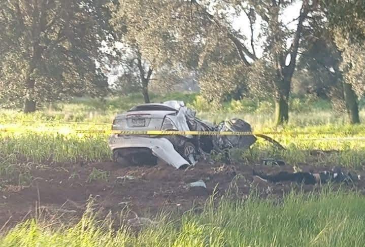 Fatídico percance en Acajete deja dos personas sin vida.