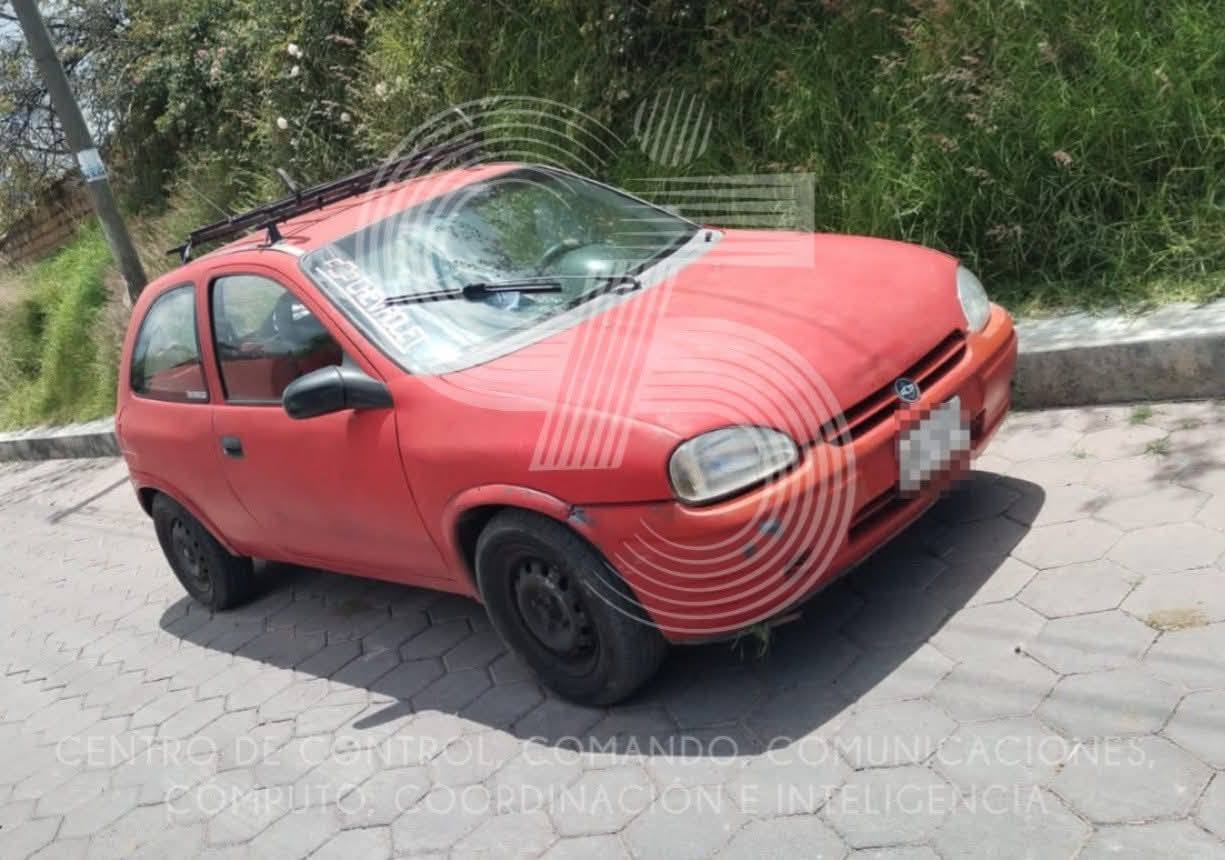 Recuperan vehículo robado en Tlaxcala gracias a operativo coordinado