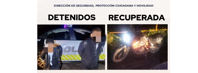 Recuperan motocicleta robada en El Sabinal