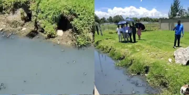 Investigan posible contaminación en zanjas, causada por Val’Quirico