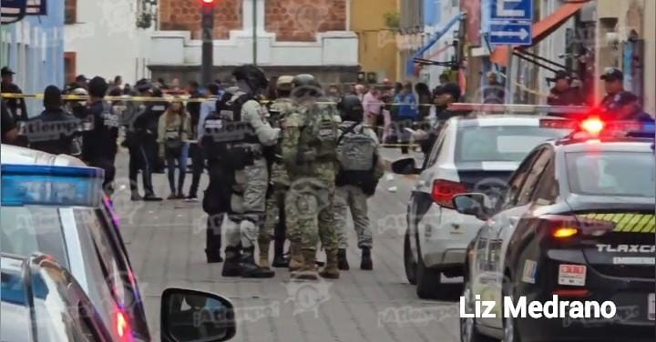 Seis disparos tras intento de robo en joyería del centro