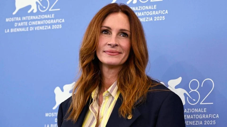 Julia Roberts presenta “After the Hunt” en Venecia y rechaza críticas feministas