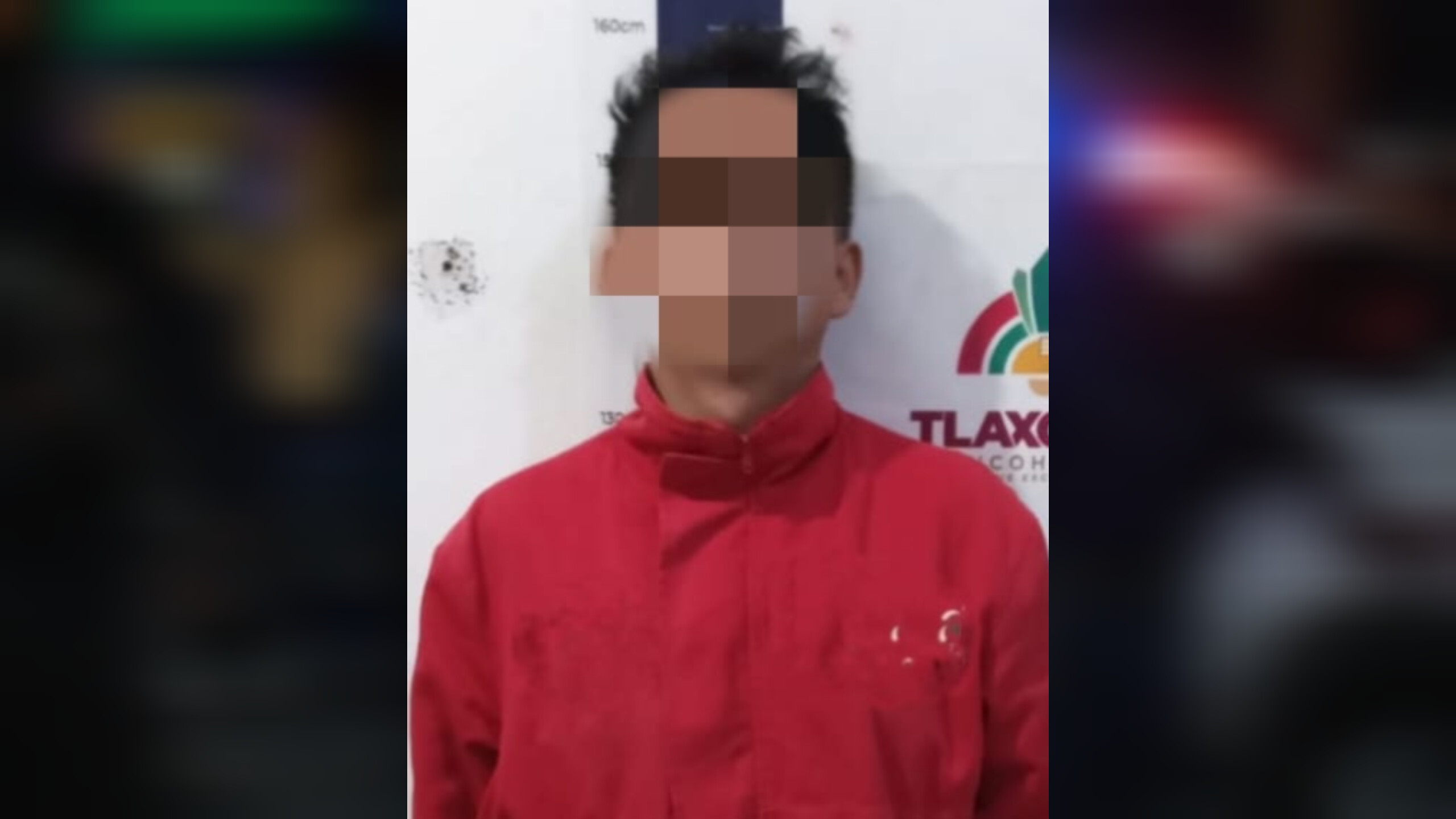 Detienen a hombre por alteración del orden en el Centro de Tlaxcala