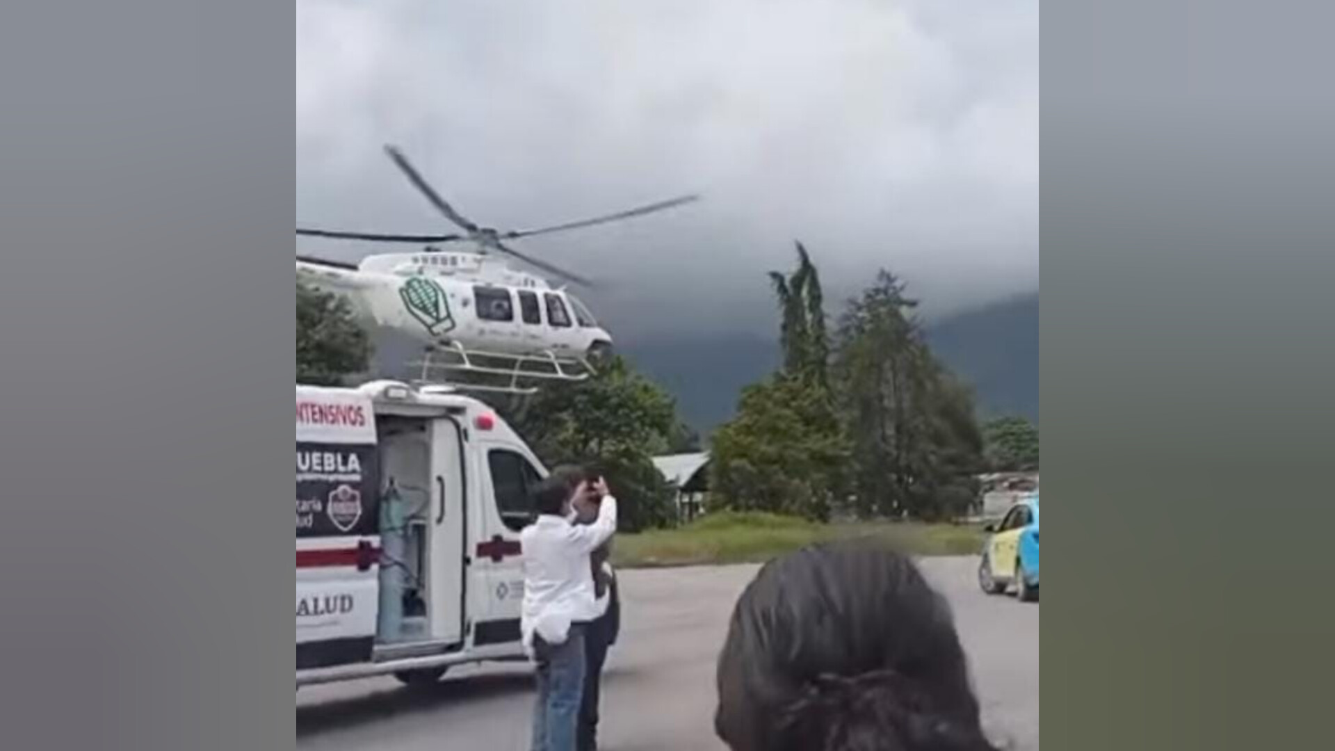 Gobierno de Puebla facilita traslado aéreo de menor con lesión craneal