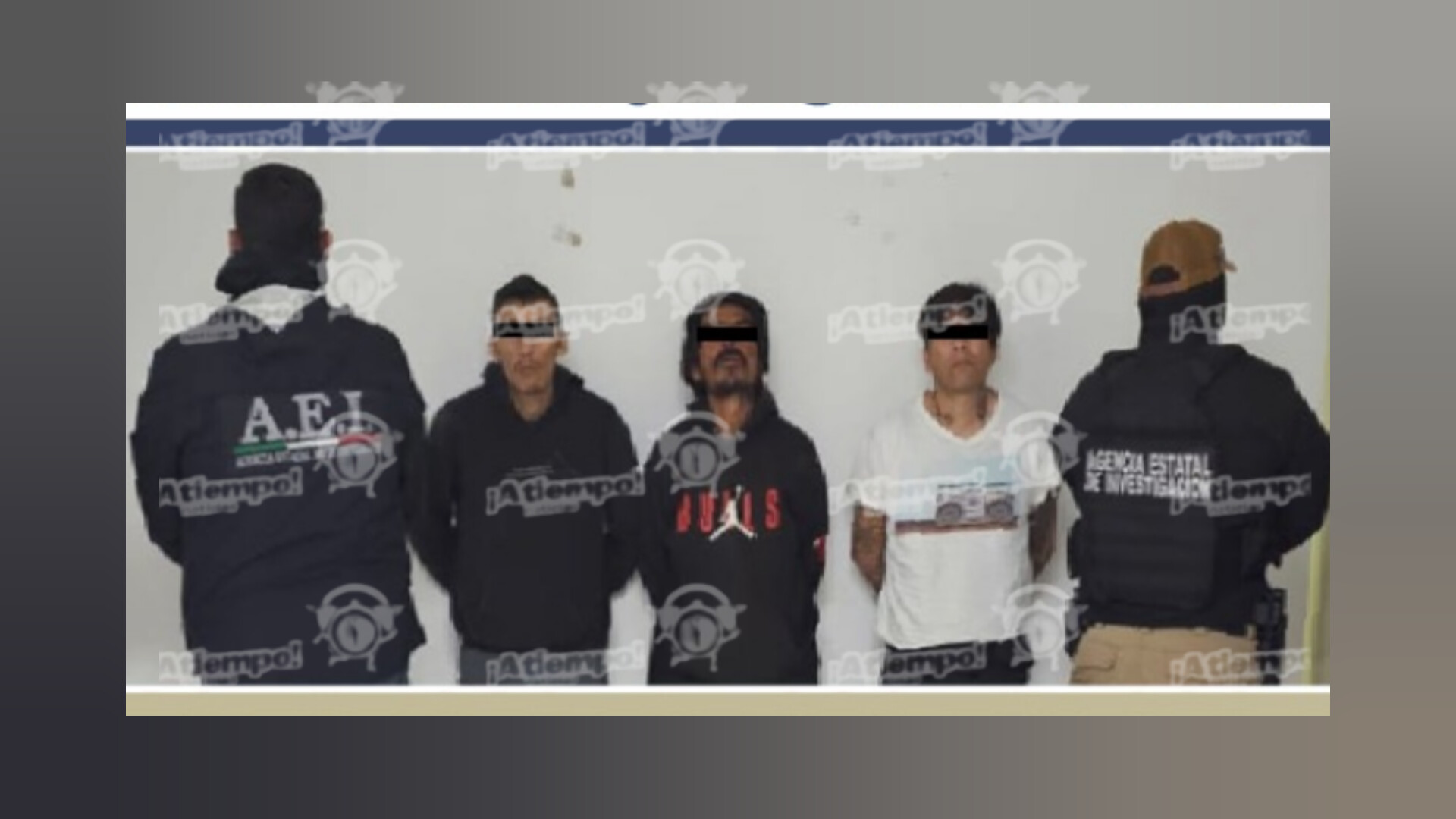 Detiene FGE a tres presuntos implicados en hallazgo de cuerpo en tambo.