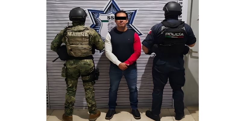 Detienen a presunto líder delictivo en la capital