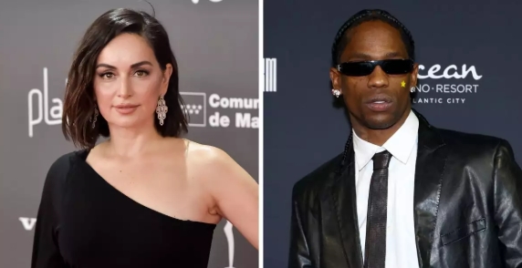 Ana de la Reguera y Travis Scott bailan en concierto de Bad Bunny