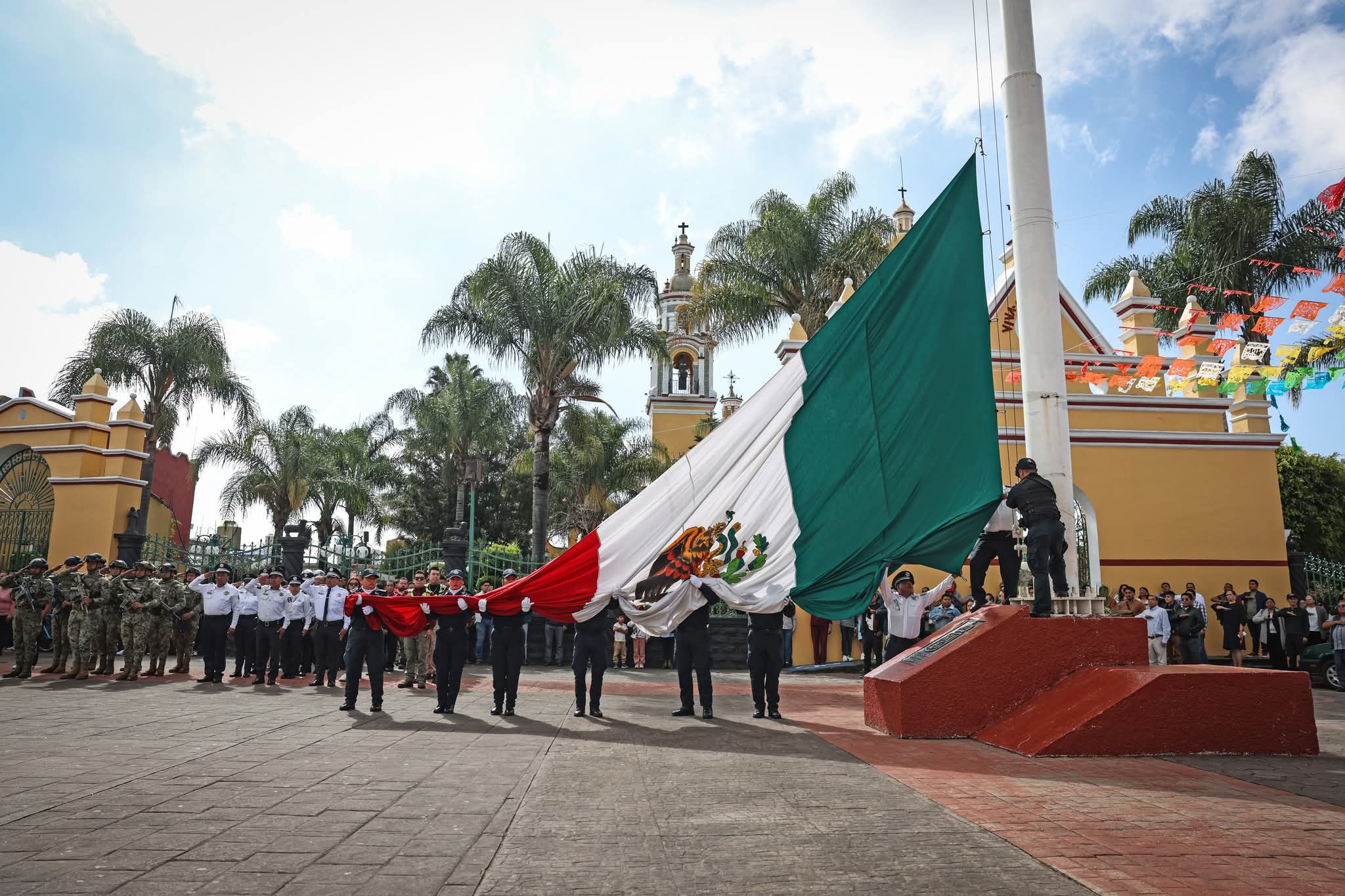 Cuautlancingo conmemora el sacrificio de los Niños Héroes