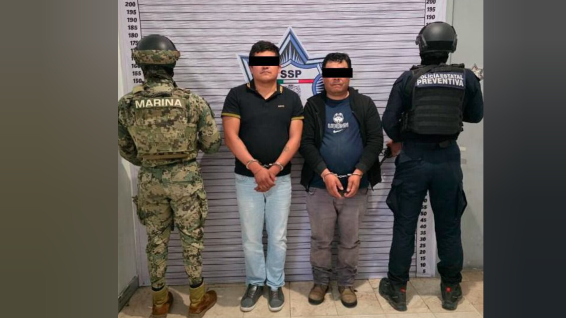 Detienen a dos presuntos asaltantes de casa habitación en Juan C. Bonilla