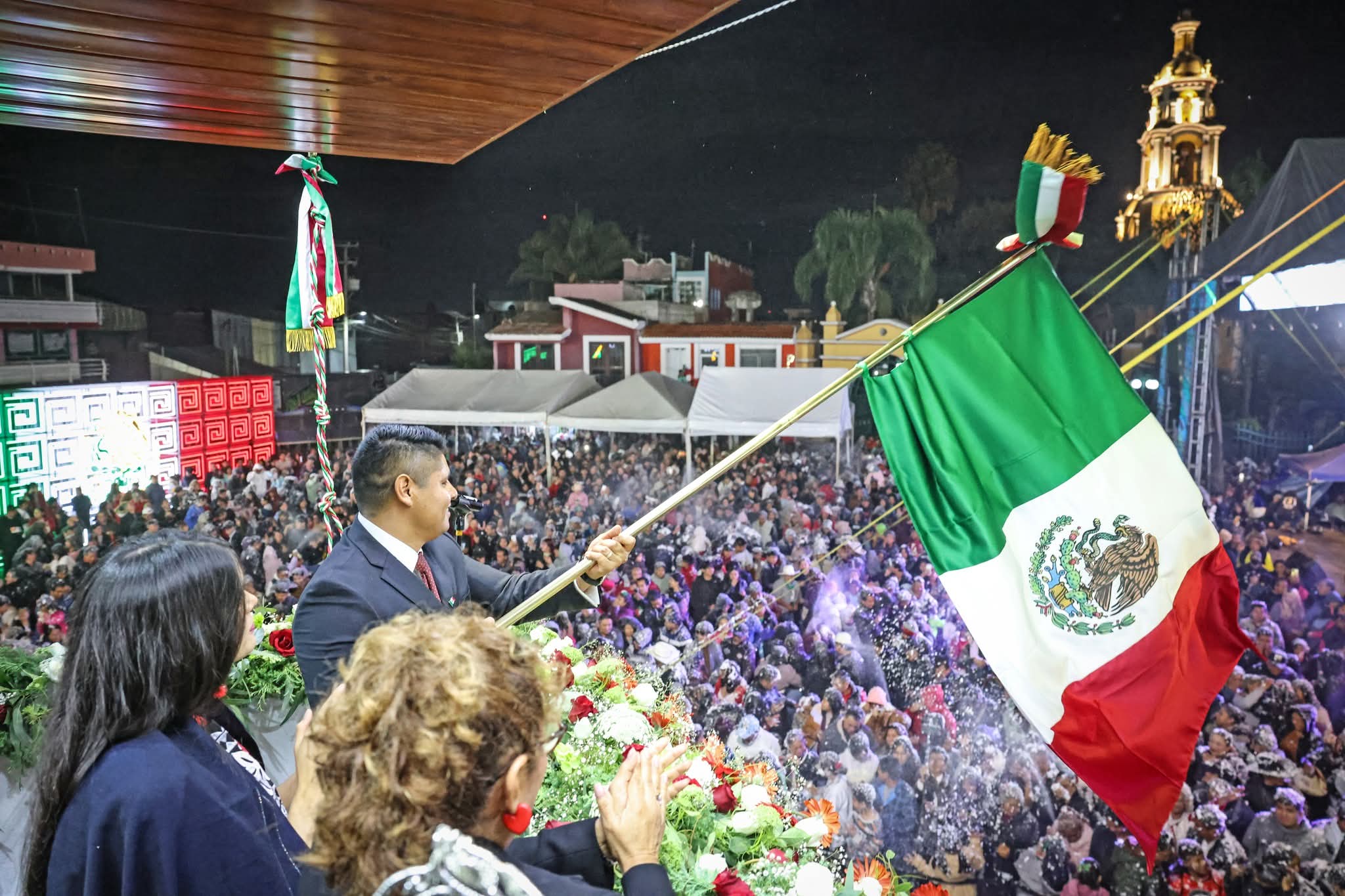 Cuautlancingo conmemora el inicio de la Independencia de México