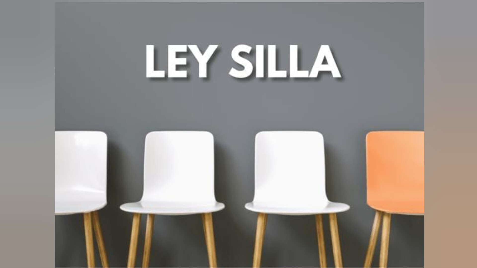 “Ley silla” será exclusiva para oficinas de gobierno