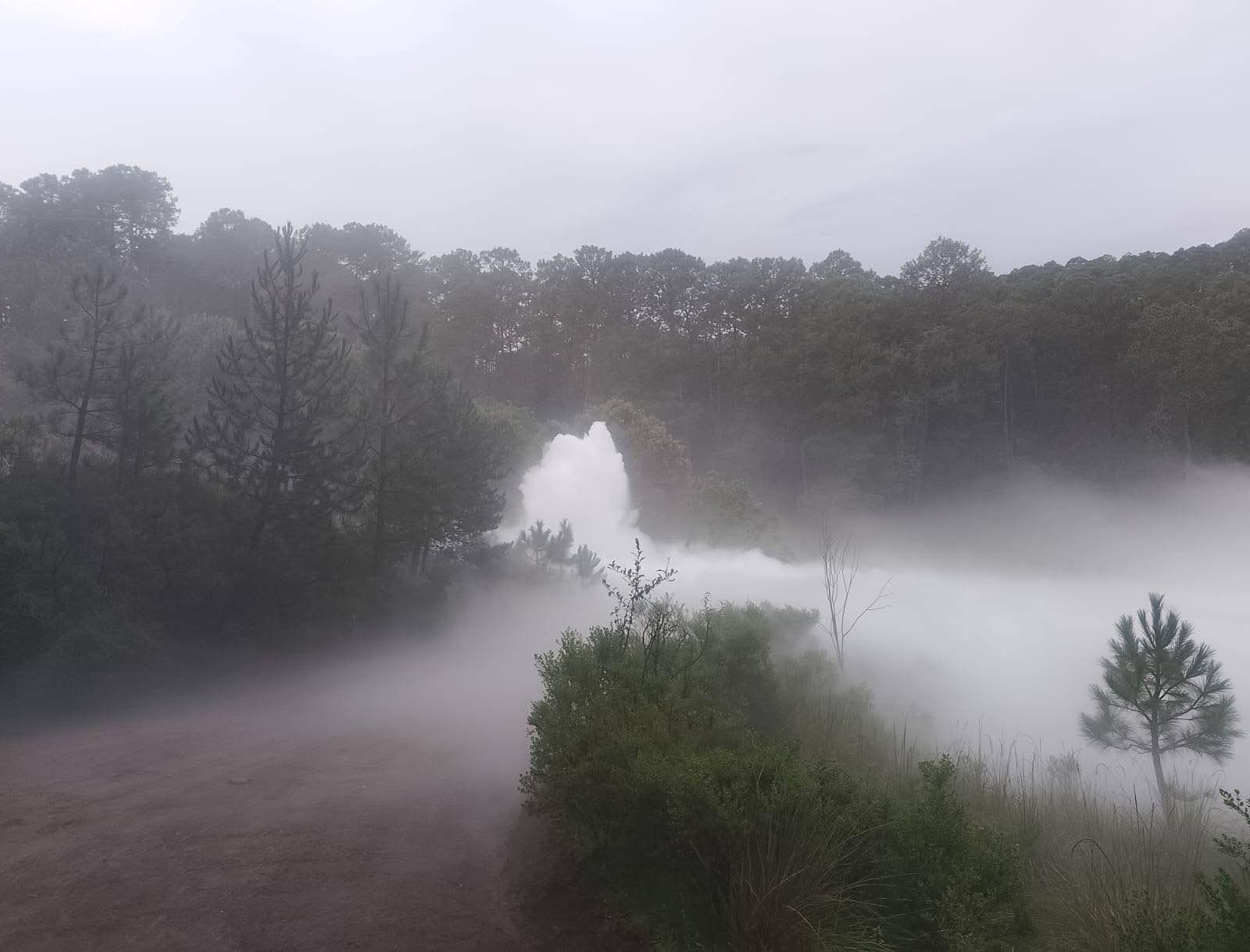 Evacúan a 3,000 personas por fuga de gas en Nanacamilpa, Tlaxcala