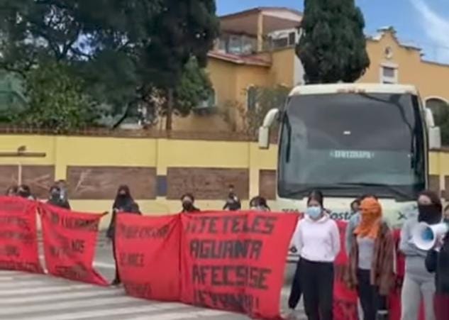 El Gobierno de Puebla reitero su disposición al dialogo con estudiantes de la normal rural “Carmen Serdán”