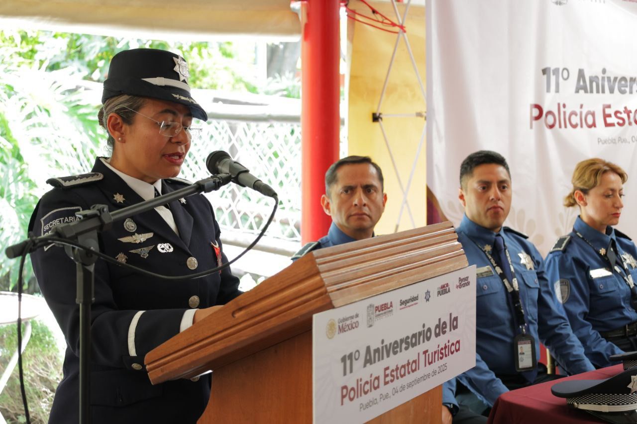 Reconocen a Policía Turística en su 11 aniversario