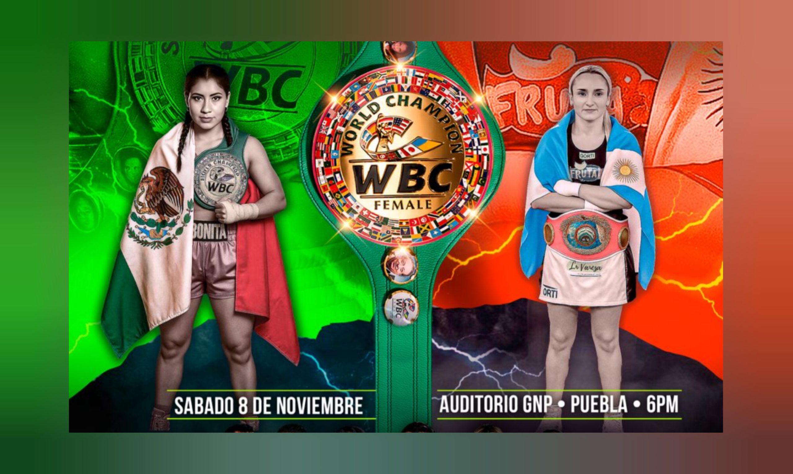 Gabriela ‘Bonita’ Sánchez va por título mundial WBC en Puebla