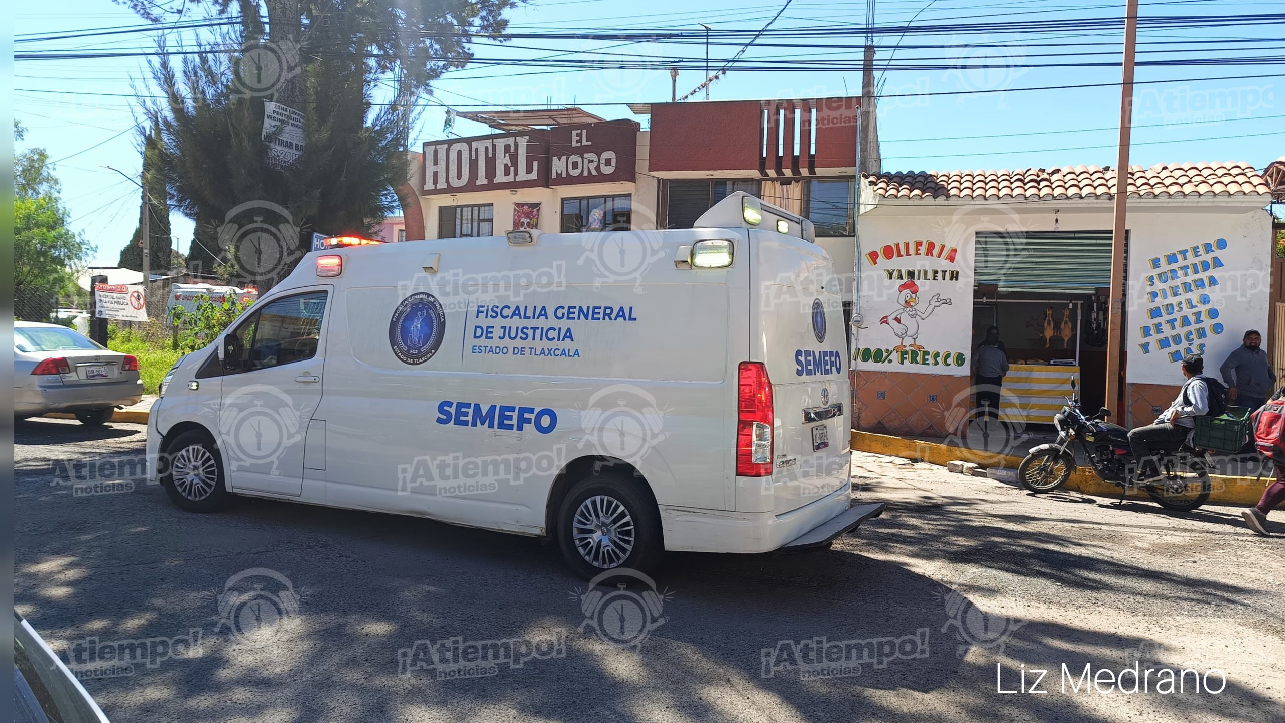 Muere hombre de 55 años por infarto en hotel de Totolac.