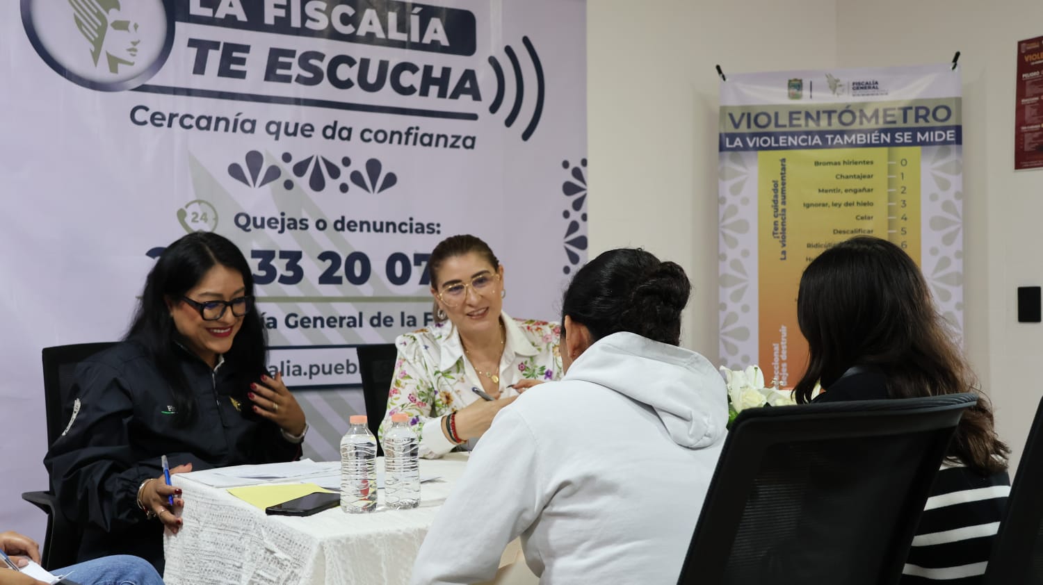 La Fiscalía de Puebla brinda atención directa en Acatzingo