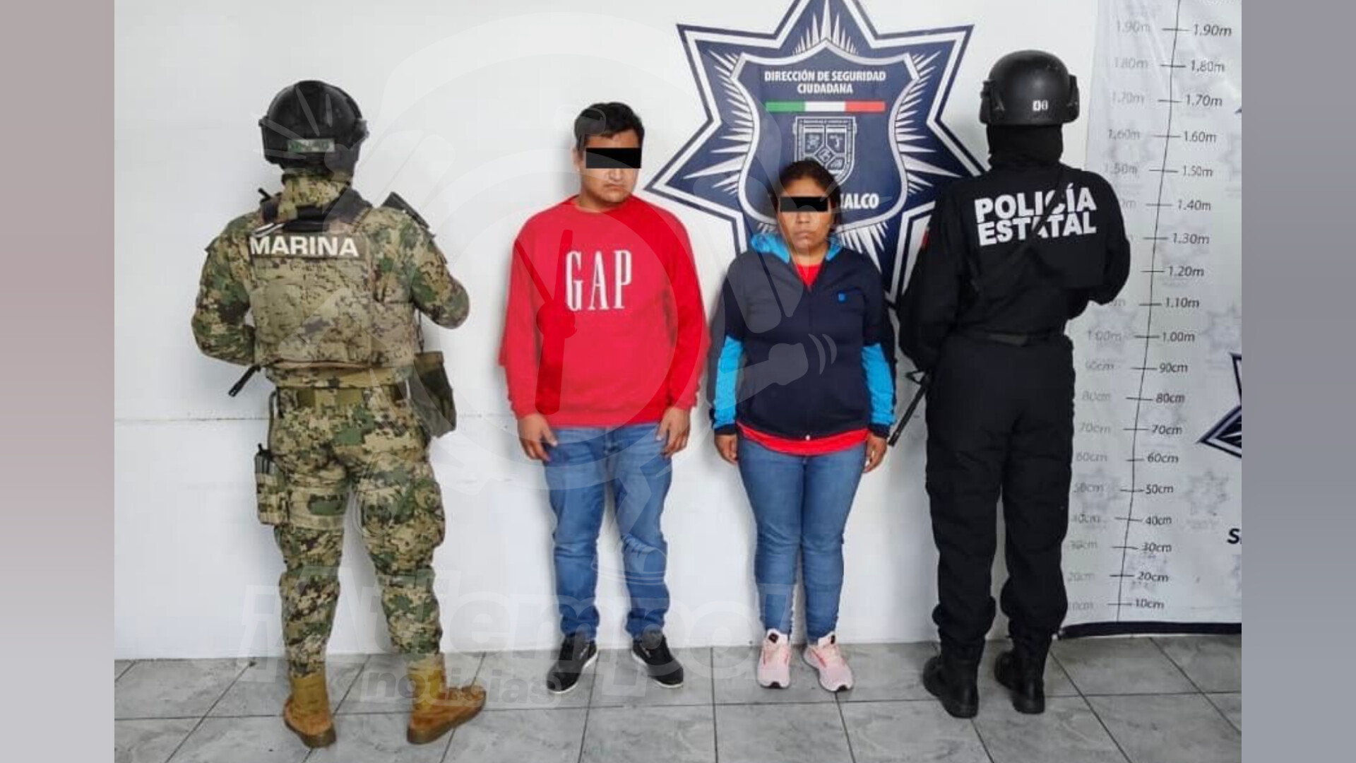 Detienen a dos presuntos responsables de robos con violencia en Puebla