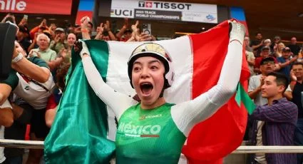 Yareli Acevedo gana oro en el Mundial de Ciclismo de Pista