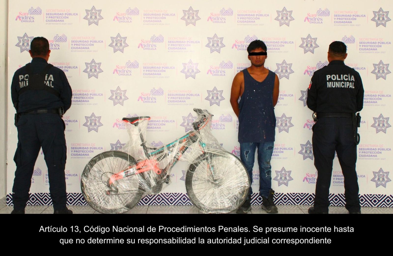 Detienen a joven por presunto robo a casa habitación en San Andrés Cholula