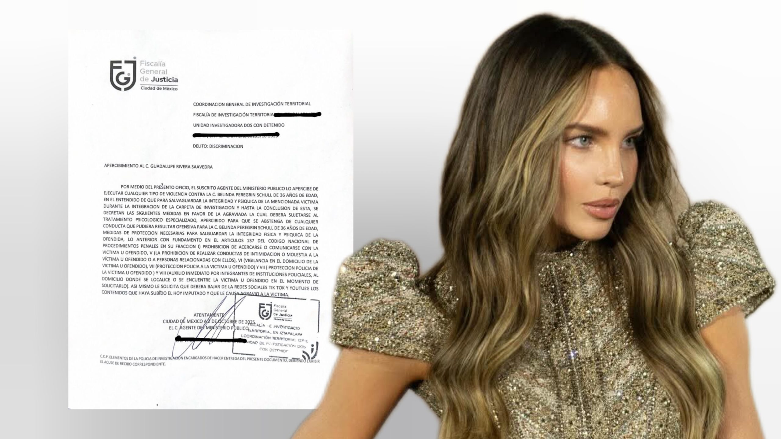 Belinda va con todo: Fiscalía emite medidas de protección en su favor contra Lupillo Rivera