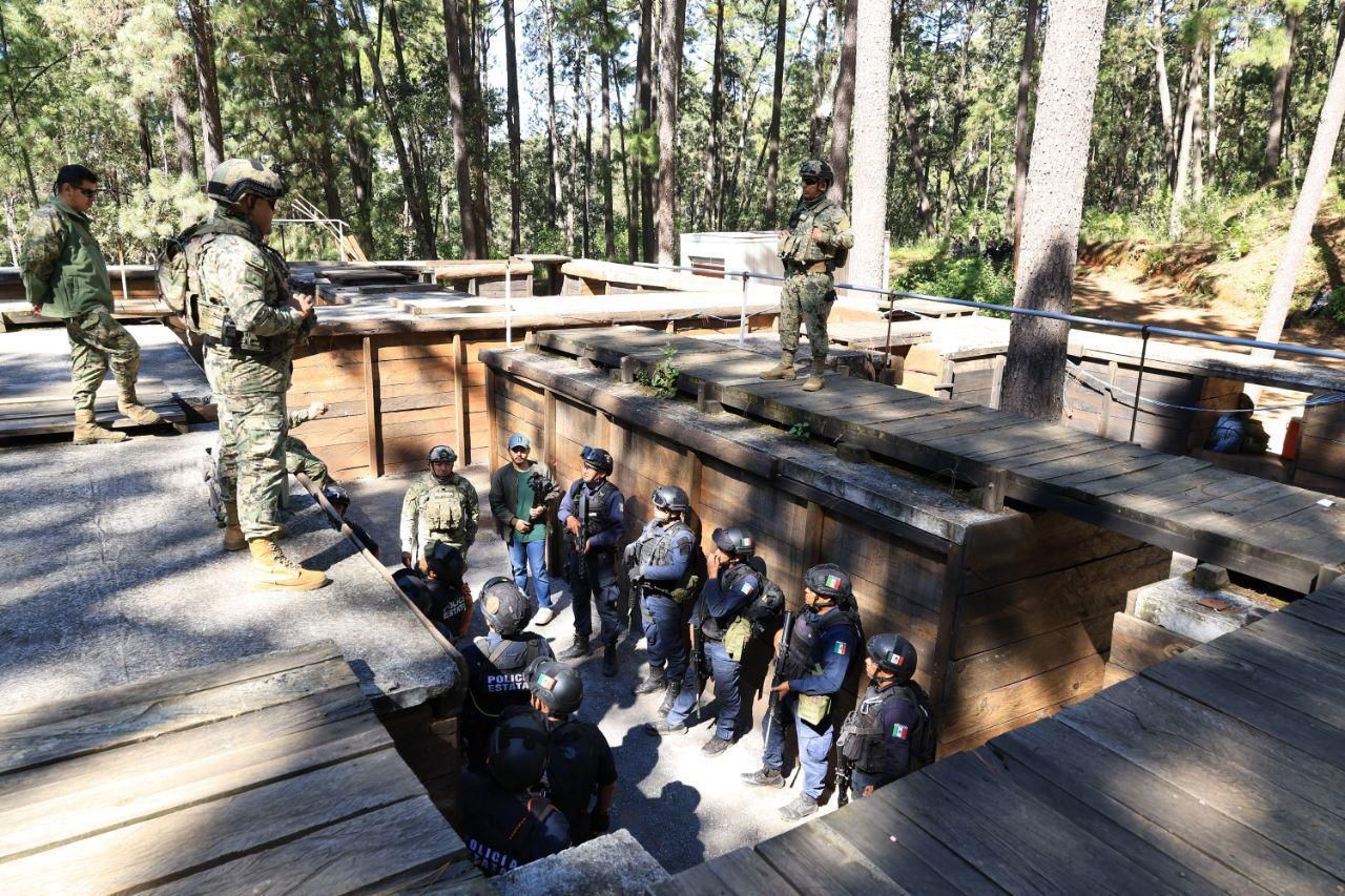 SEMAR capacita a la Policía Estatal para reforzar operaciones en Puebla