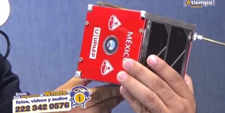 Nano satélite estudiará ceniza del Popocatépetl