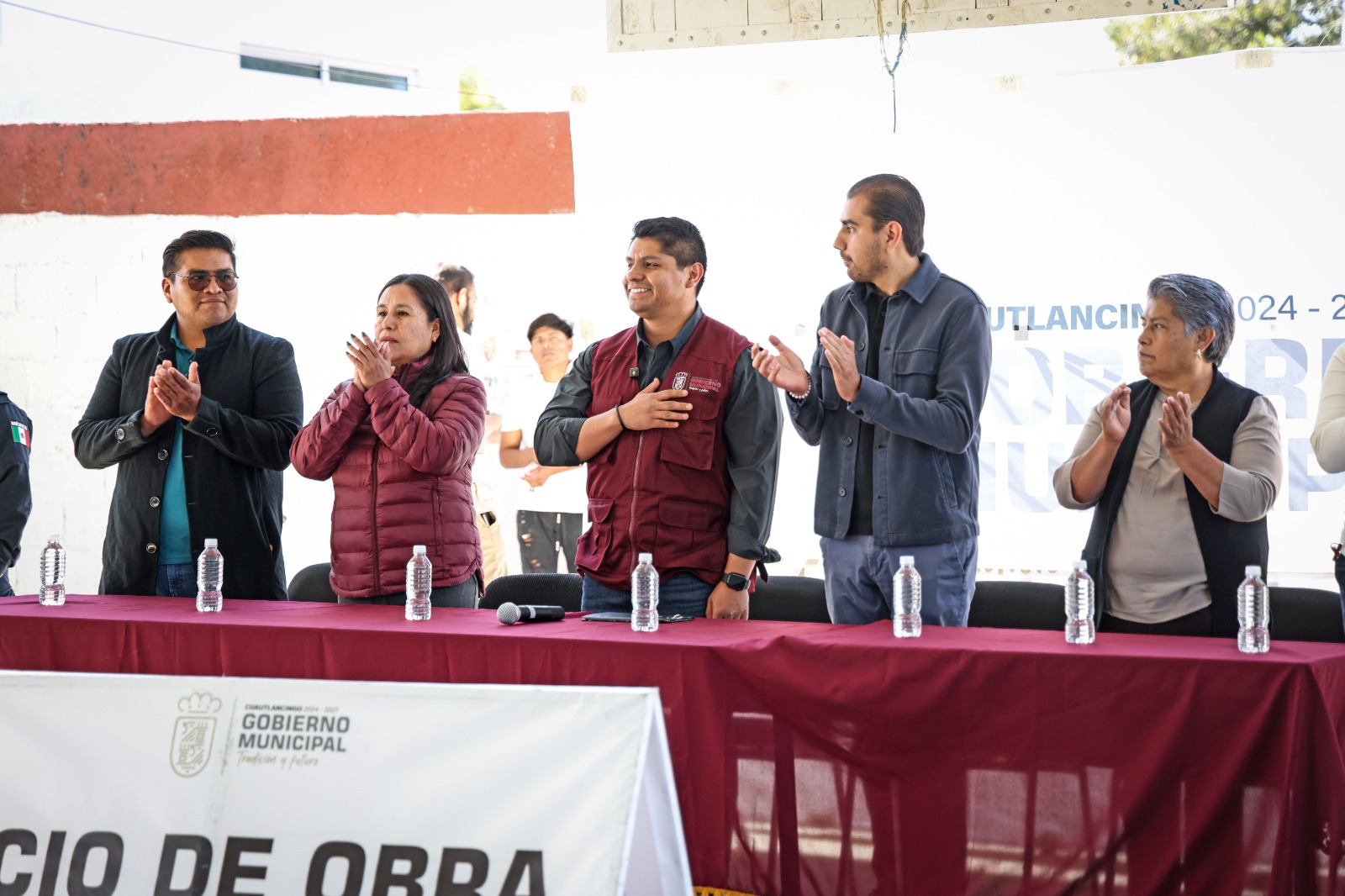 Inician obra de captadores pluviales en telesecundaria de Cuautlancingo