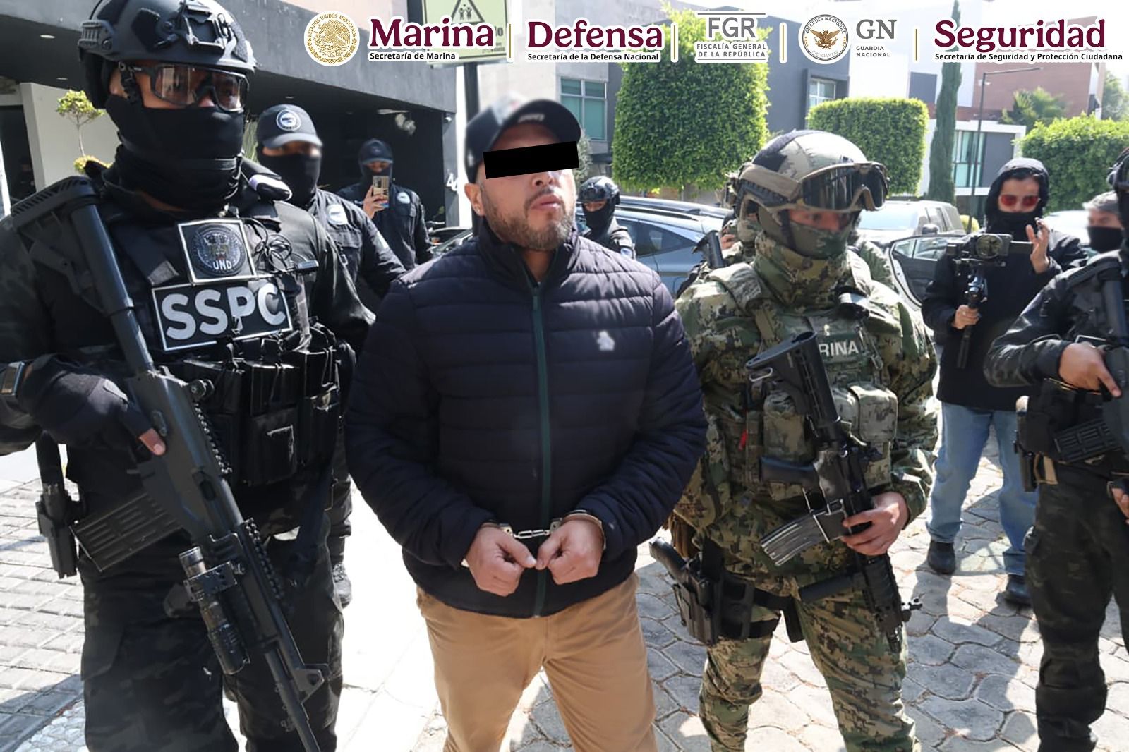 Cateos en Lomas de Angelópolis formaron parte de un operativo federal; hubo 15 detenidos