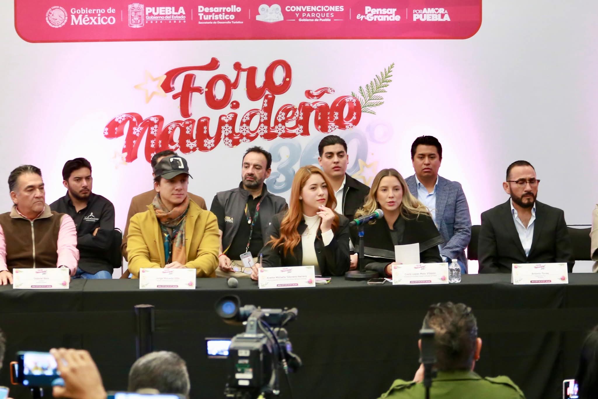 Gobierno de Puebla presenta el Foro Navideño 360 con Belanova, Pandora y Espinoza Paz