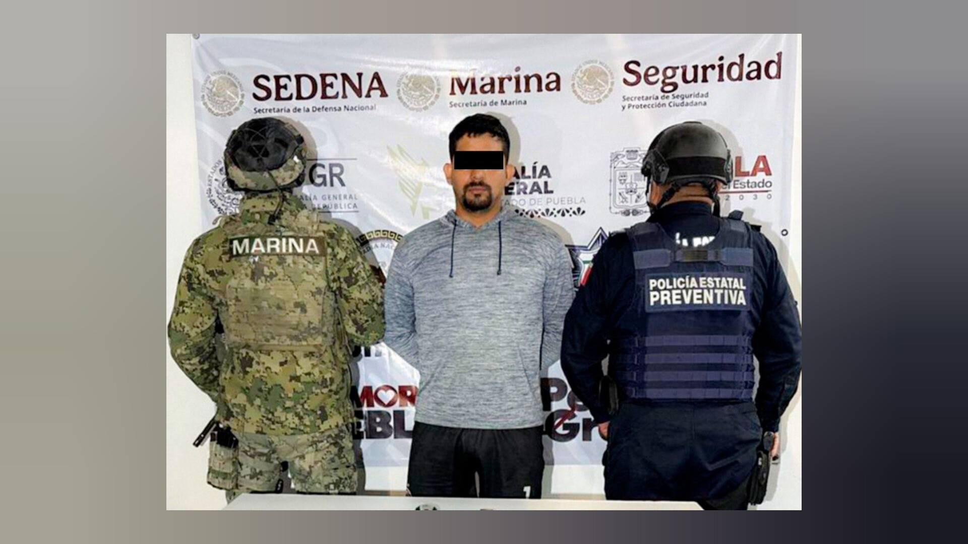 Detienen a hombre por portación ilegal de arma en Izúcar de Matamoros