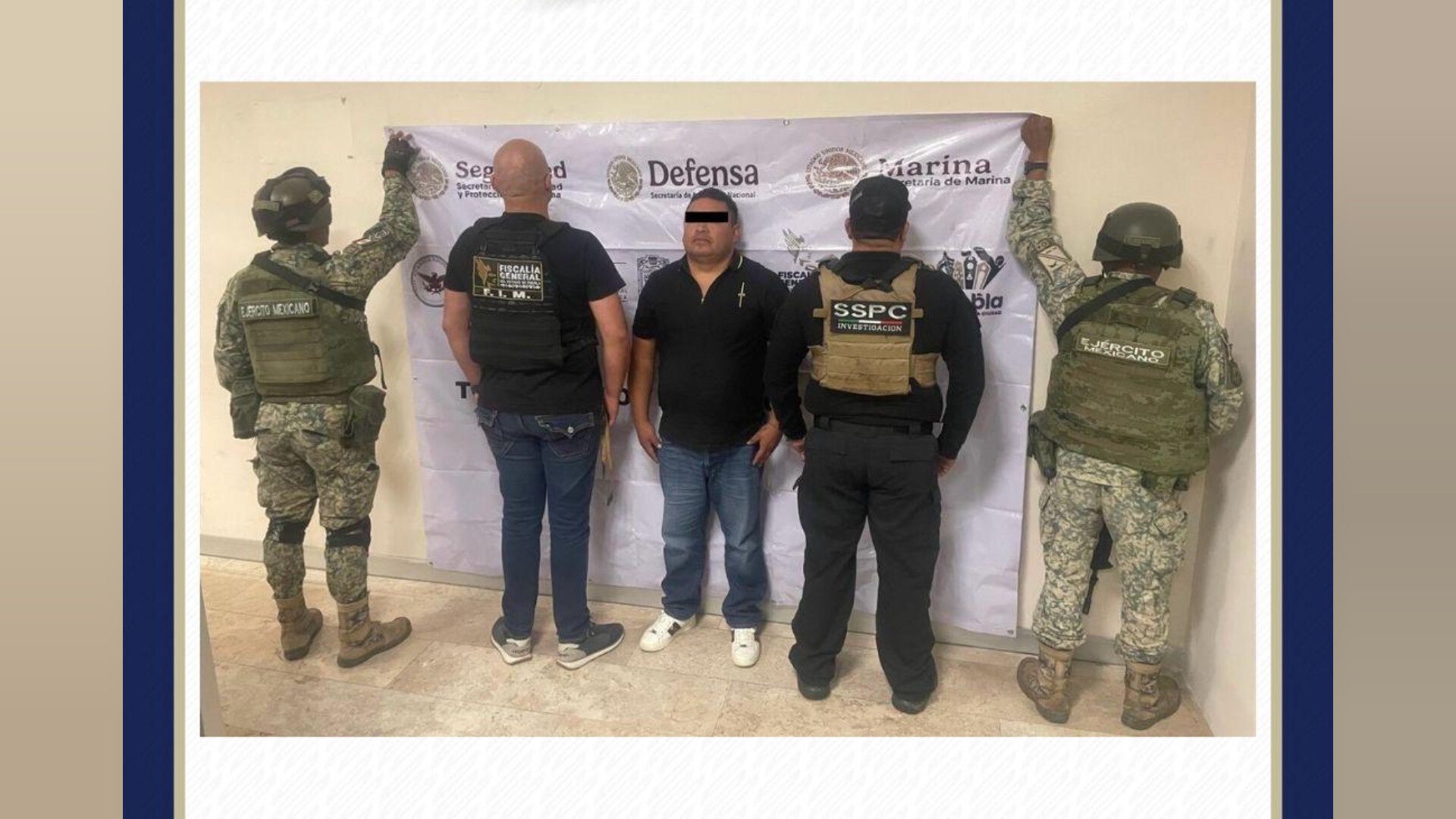 Detienen a “El Carretas”, presunto líder de grupo delictivo dedicado al robo de gas LP