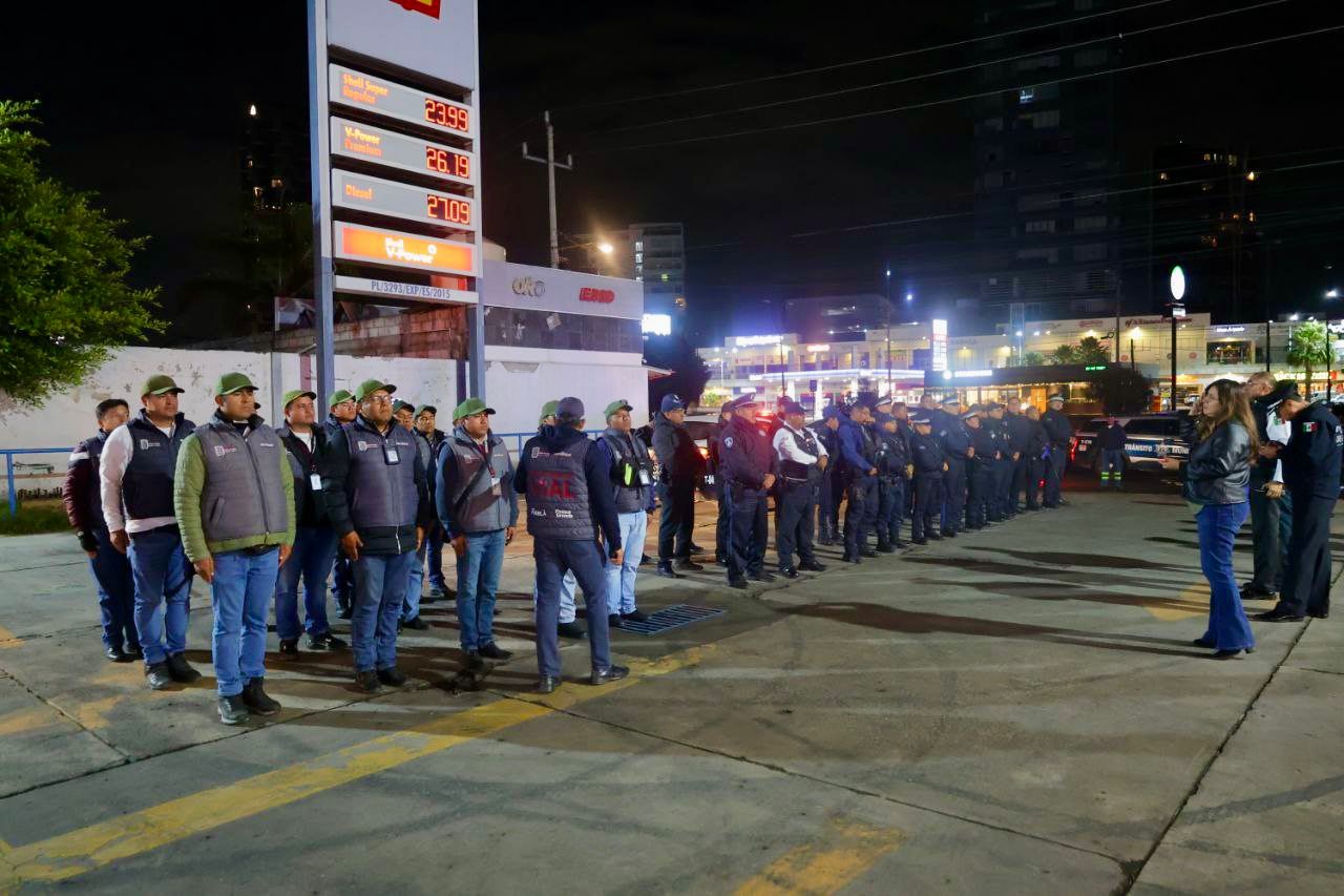 Operativo para reducir velocidad en Puebla