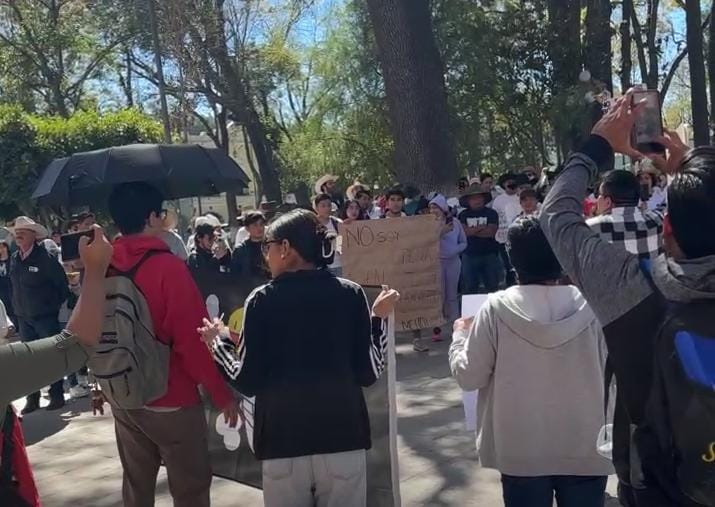 Generación Z participa en marcha en Tlaxcala